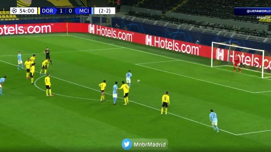 VIDEO/ Penallti për Manchester City-n, Mahrez përballë portierit
