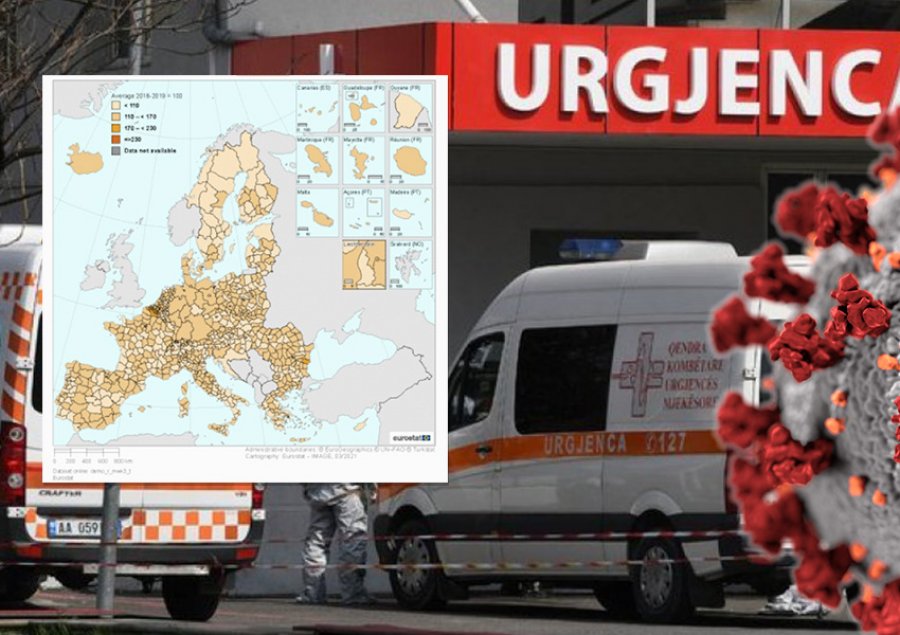 Viti pandemik sjell 685 mijë vdekje shtesë në Europë, Shqipëria me rritje rekord