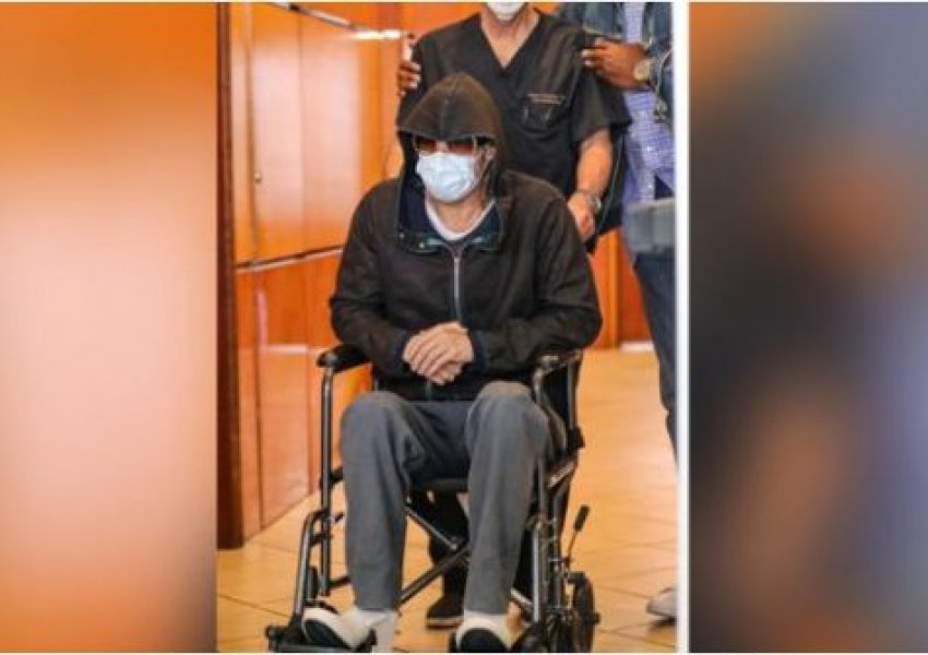 Brad Pitt i fut tmerrin fansave: Del nga spitali me karrocë me rrota