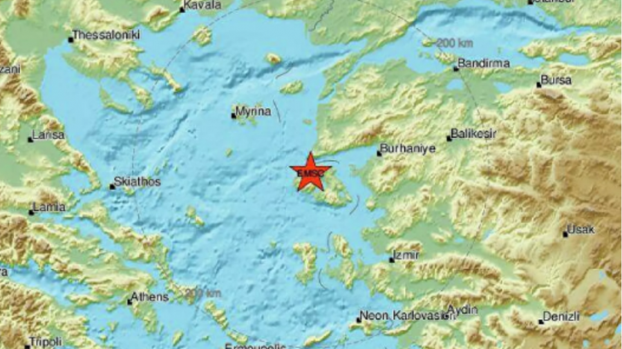 Greqi, tërmet 3.9 ballë në Lesbos
