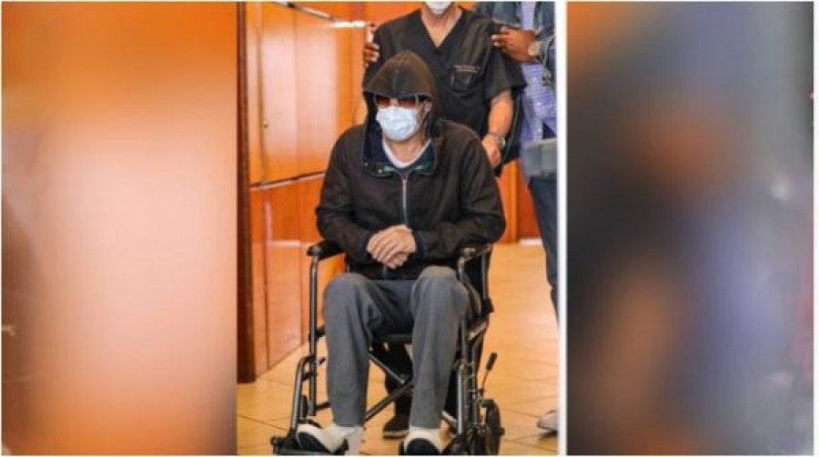Brad Pitt i fut tmerrin fansave: Del nga spitali me karrocë me rrota