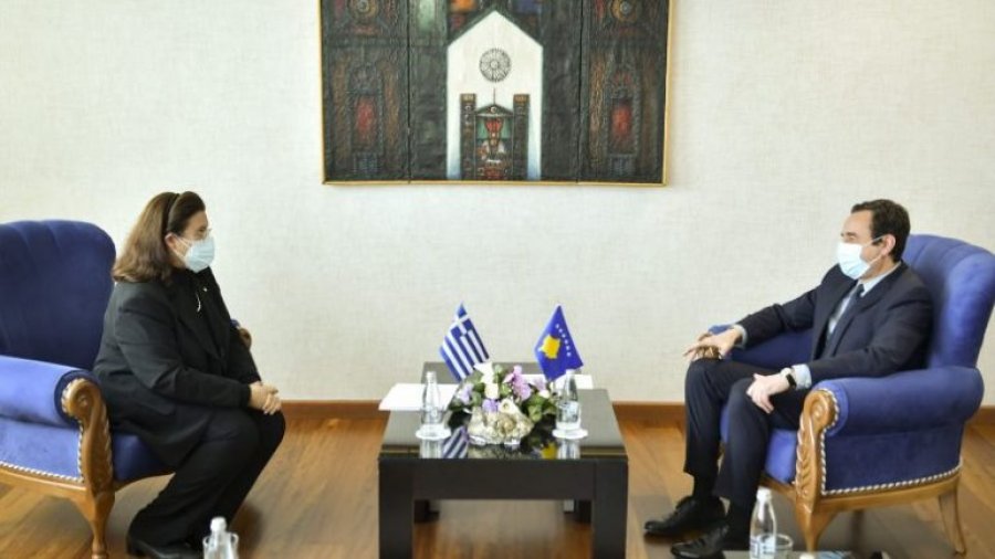 Albin Kurti: Greqia t’i bashkohet bllokut të vendeve që e kanë njohur pavarësinë e Kosovës