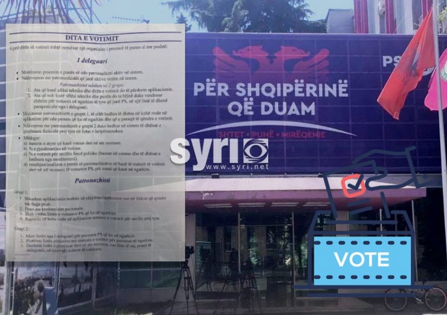 DOKUMENTI/ Zbulohet roli i ‘patronazhistëve’ në ditën e votimit