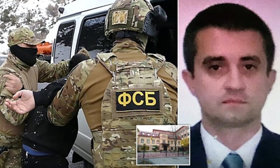 Rusia arreston diplomatin ukrainas, e akuzon për spiunazh