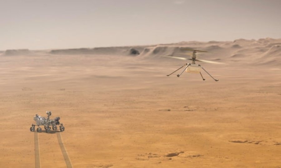 NASA do të përpiqet të ngrejë një mini-helikopter mbi sipërfaqen e Marsit