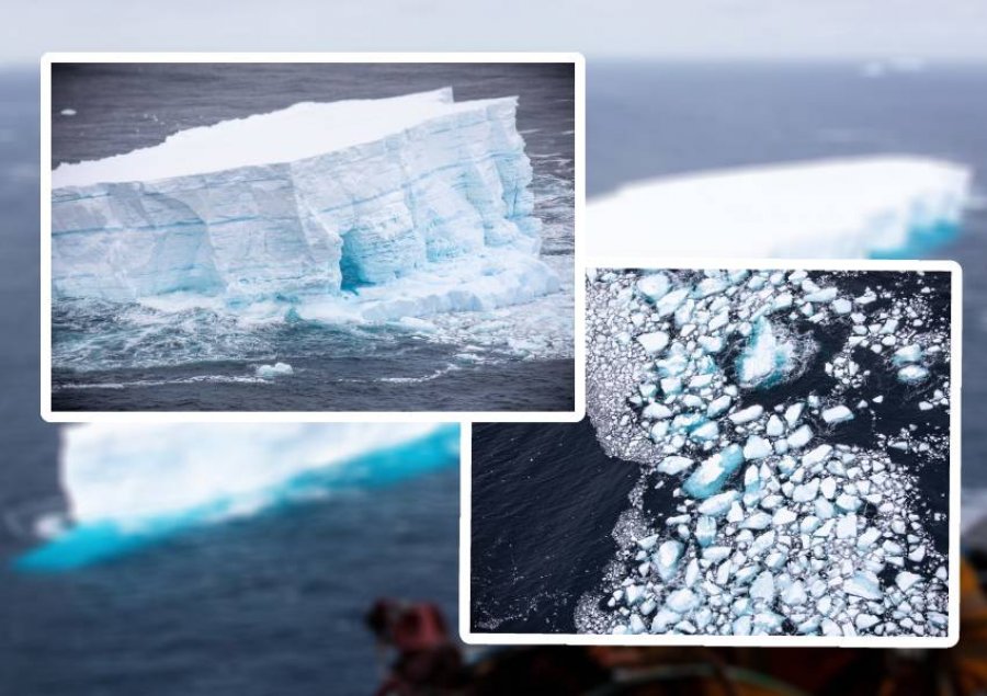 Anatarktidë, shkrihet ajsbergu më i madh në botë
