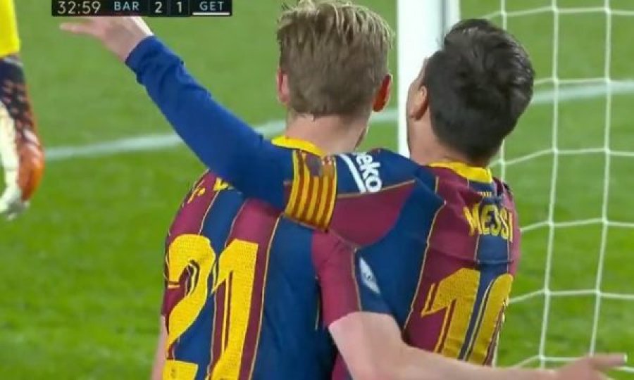 VIDEO/ Është nata e Leo Messit, shënon golin e 33-të