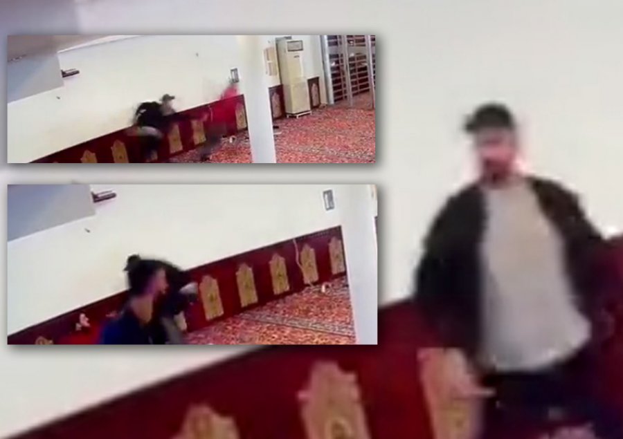 VIDEO/ Pamje brenda xhamisë në Tiranë, si nisi sulmi ku u plagosën 5 besimtarë