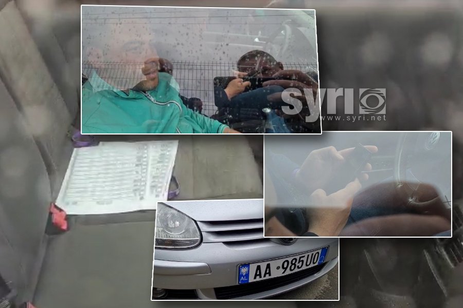 VIDEO/ Dibranët kapin në flagrancë blerësit e votave, policia bllokon kontrollin e makinës