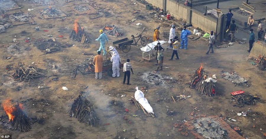 India përballë një katastrofe, në 24 orë 3, 780 viktima nga Covid-19