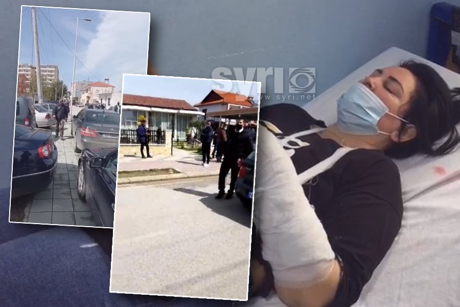 VIDEO/ Momenti kur shefi i policisë së Divjakës sulmon aktivisten e PD