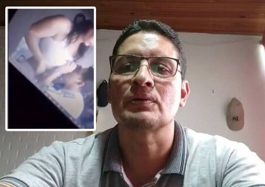 Video virale: Puth gjoksin e të dashurës së tij teksa jepte mësim online