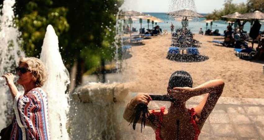 'Greqisë i hyn flaka', temperaturat arrijnë deri në 46,3 gradë