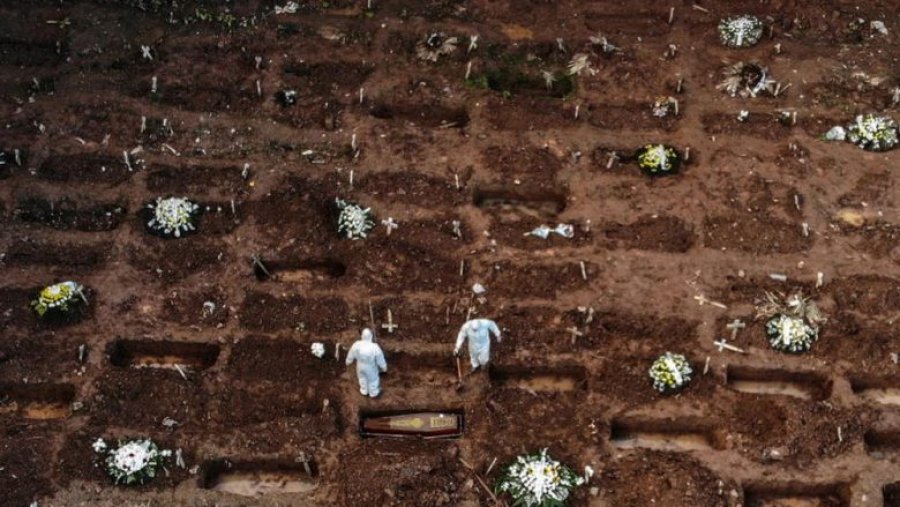 Në Brazil kanë vdekur më shumë se 500 mijë njerëz nga Covid