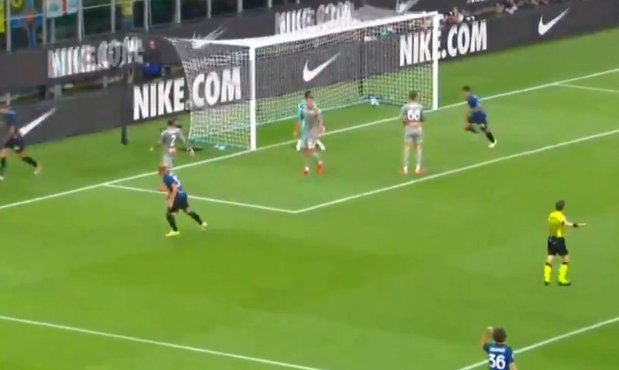 VIDEO/ Goli i parë me Interin, Dzeko tund rrjetën ndaj Genoa-s