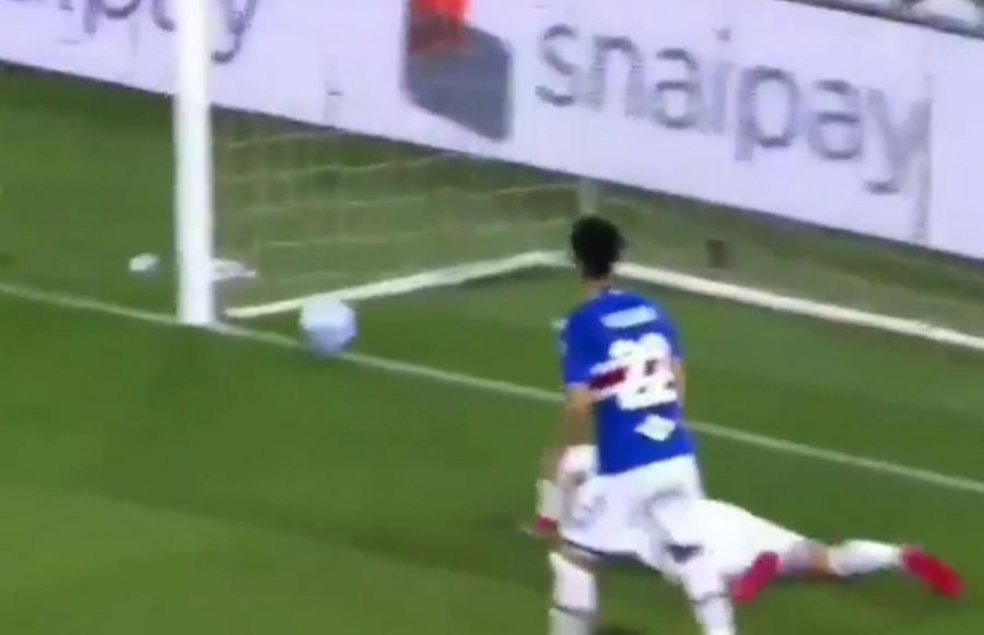 VIDEO/ Sampdoria-Milan, Brahim Diaz zhbllokon ndeshjen pas 9-të minutash lojë