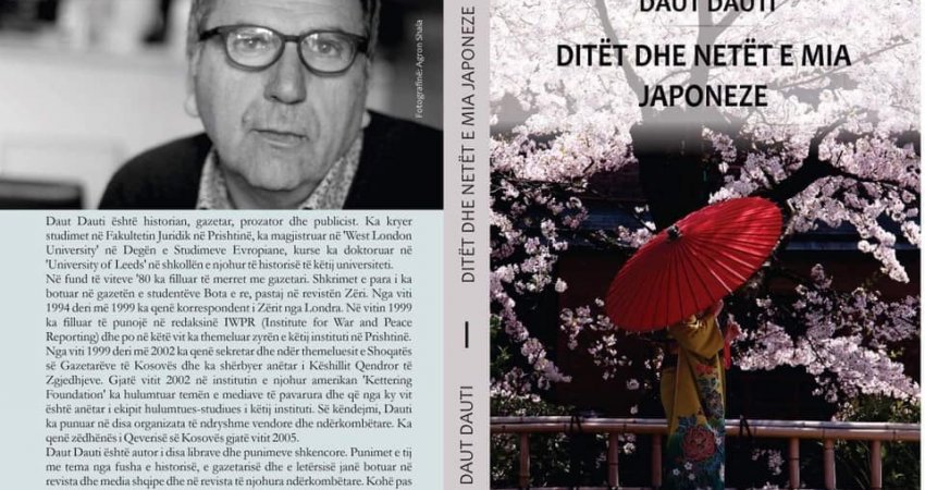 Daut Dauti  publikon librin 'Ditët dhe netët e mia japoneze'