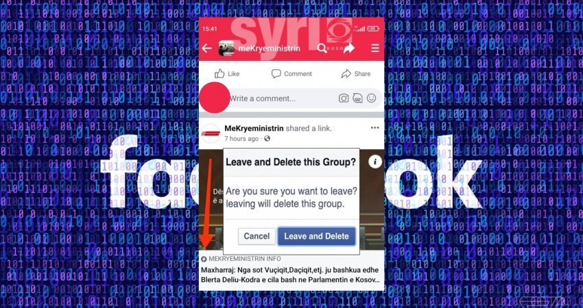 Aktivisti i LVV-së njofton se çfarë ndodhi me grupin në Facebook ‘Me kryeministrin'