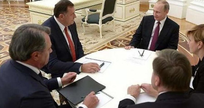 Dërgimi i ushtarëve rusë në Republika Srpska, përmendet në takimin Putin - Dodik