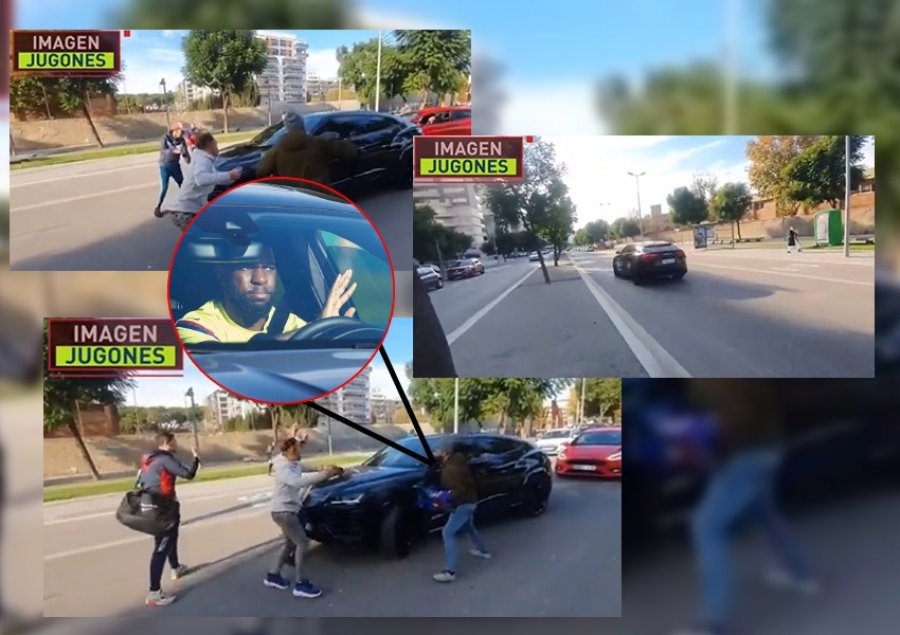 VIDEO/ Ylli francez ndalohet në rrugë nga tifozët, futbollisti nuk përmbahet dhe...