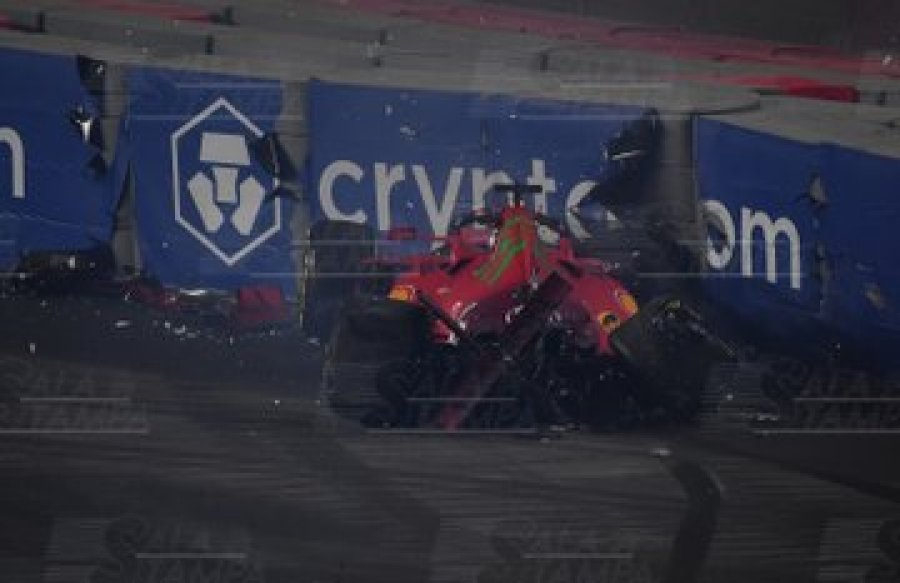 VIDEO/ Frikë dhe panik, Leclerc përplaset me barrierat dhe përfundon në spital