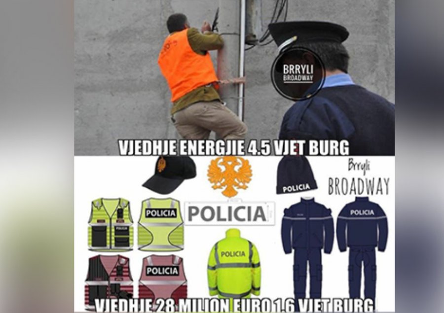 FOTOLAJM/ ‘Vjedhje energjie 4.5 vjet burg, vjedhje 28 milion euro 1.6 vjet burg’