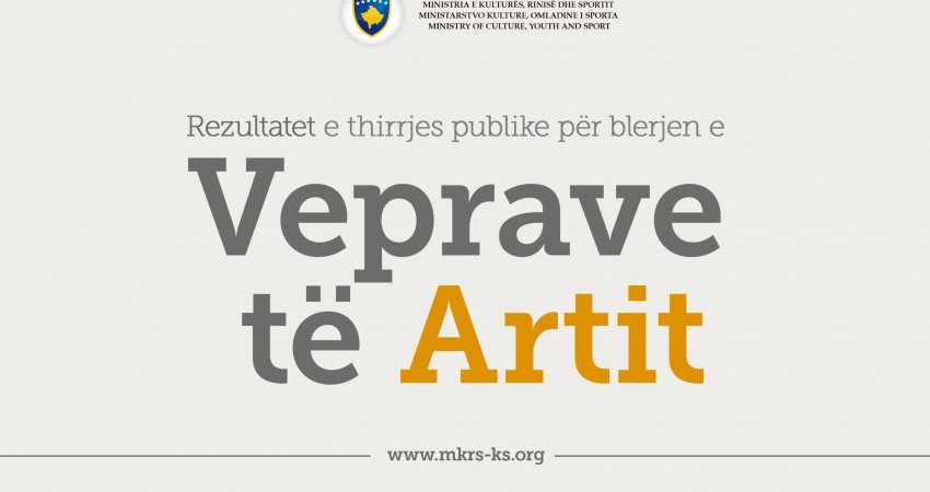 MKRS për herën e parë mbështet artistët vendor me blerjen e veprave të artit