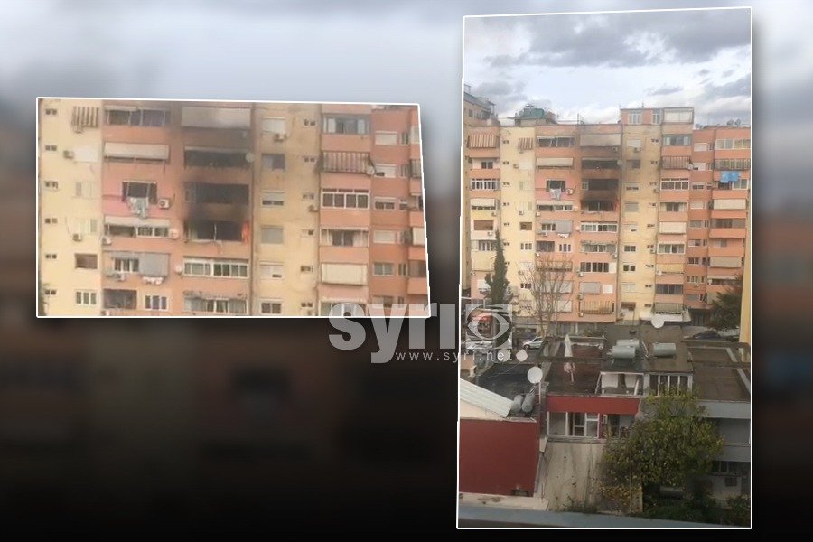 VIDEO/ Shpërthen bombula e gazit, shihni pamjet dramatike në Tiranë