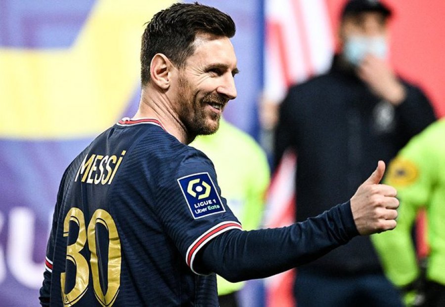 FOTO/ Messi fitoi ‘Topin e Artë’, PSG me fanella speciale ndaj Monakos