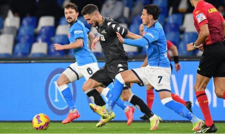 Serie-A/ Empoli shkakton dramë në Napoli, Sassuolo fiton me përmbysje ndaj Lazios