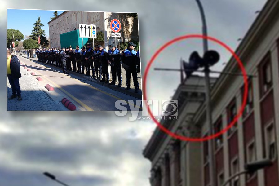 More than 2,000 police forces surround the Prime Ministry, security camera poles have been greased