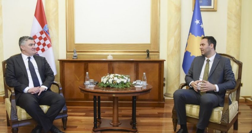 Presidenti kroat: Do ta ndihmojmë Kosovën të njihet nga 5 vendet e BE-së