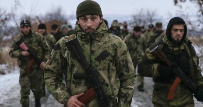 Mercenarë rusë janë dërguar në lindje të Ukrainës