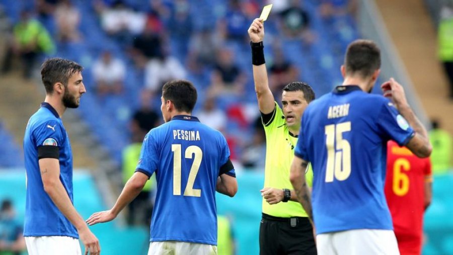 Lojtarët që rrezikojnë të mungojnë në gjysmëfinalet e Euro 2020 shkaku i kartonëve të verdhë    