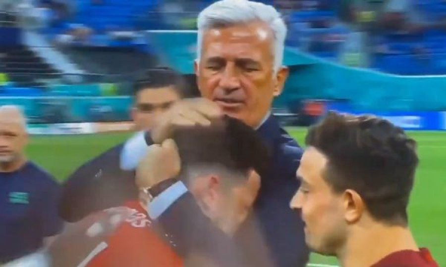 VIDEO/ Humbi penalltinë kundër Spanjës, 'shpërthen' në lot shoku i Xherdan Shaqirit