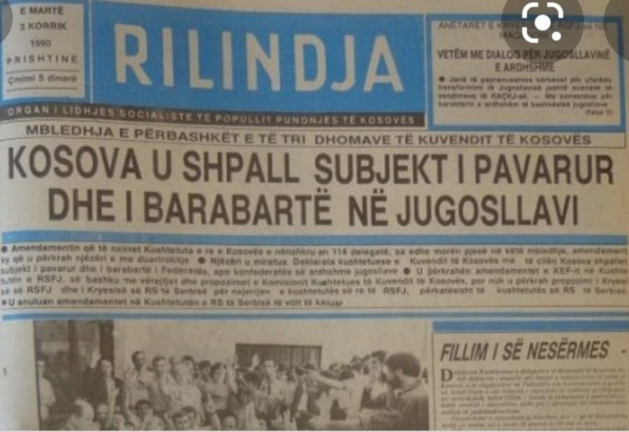 Në 78-vjetorin e daljes së numrit të parë të gazetës 'RILINDJA'