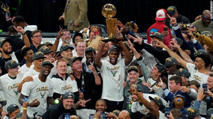 Milwaukee Bucks shpallet kampione e NBA-s, merr fund pritja gjysmë shekullore