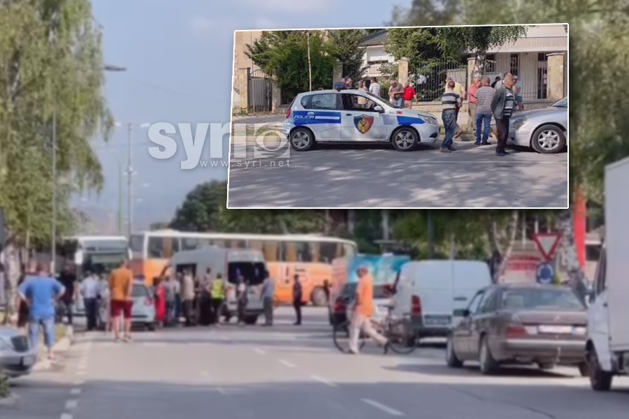 VIDEO/ Makina përplas 15-vjeçarin në Korçë