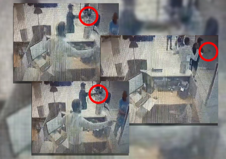 VIDEO/ Me pistoletë në dorë, shqiptari i arratisuri nga burgu grabit bankën, arrestohet bashkë me shoferin  