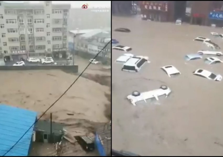 Përmbytje apokaliptike në Kinë, shumë qytete nën pushtetin ujit
