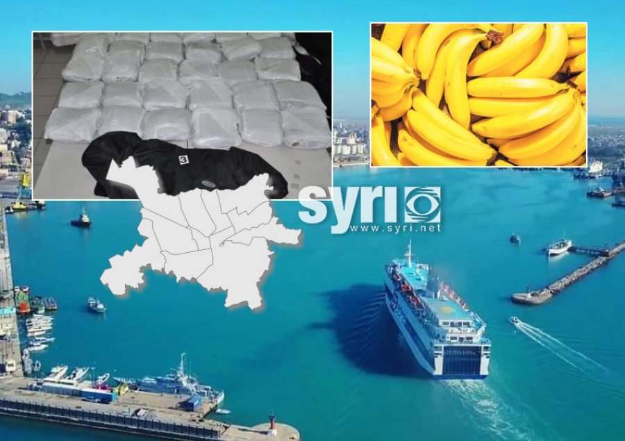 Kokaina në Durrës, si u kontrolluan 10 kontenierë me banane