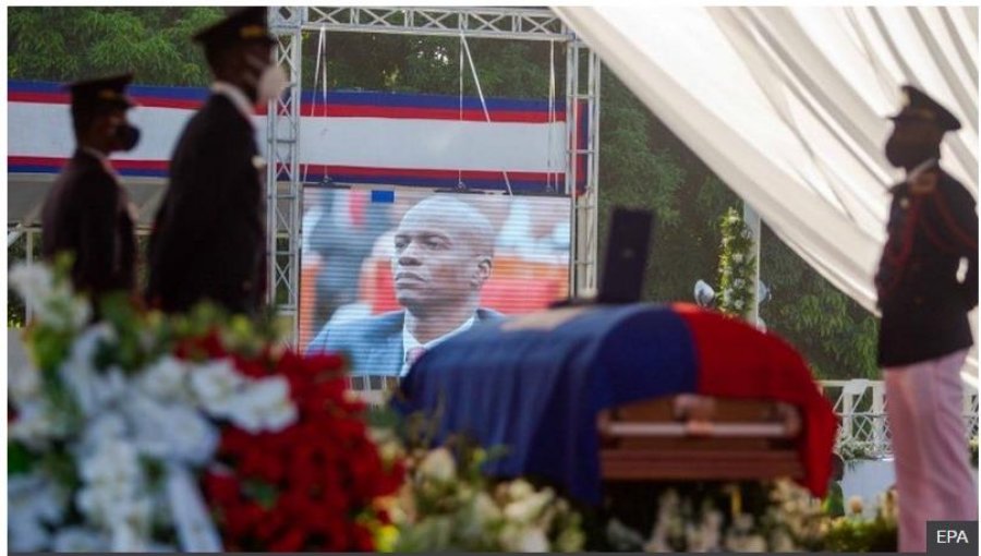 VIDEO/ U ekzekutua në atentat, krisma në funeralin e presidentit të Haitit