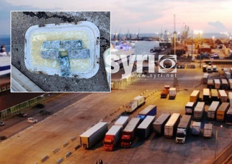 'Lumenj' kokaine në portin e Durrësit/ Kapet sërish një sasi droge