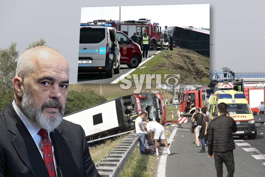 Aksidenti i autobusit, Rama: Çfarë fatkeqësie pikëlluese lajmi nga Kroacia