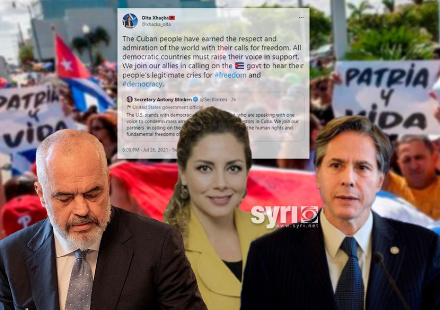 Qeveria shqiptare nuk i bashkohet ‘Deklaratës së Përbashkët’ për Kubën, Xhaçka ecën me tweet