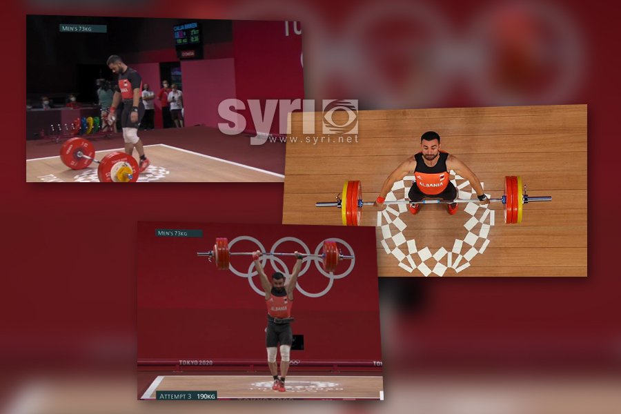 Vetëm 1 kg e ndan Briken Caljen nga medalja në Lojërat Olimpike