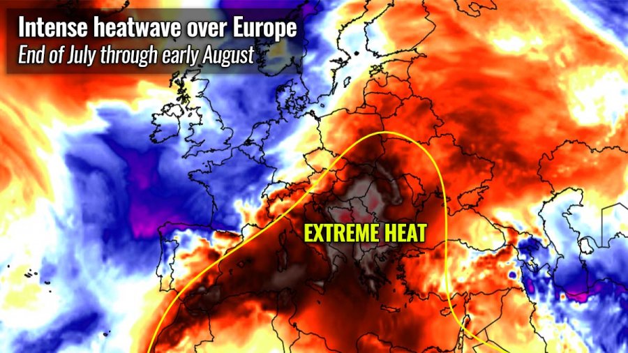 Valë të nxehta po presin Ballkanin, temperaturat pritet të shkojnë deri 45 gradë