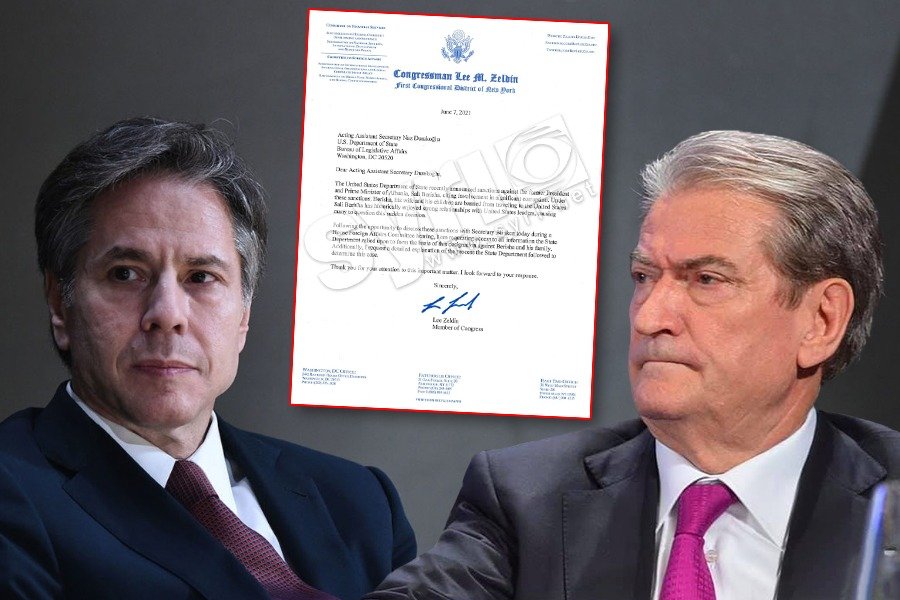 LETRA/ Vendimi për Berishën, kongresmeni Zeldin i shkruan DASH: Dua informacion të detajuar
