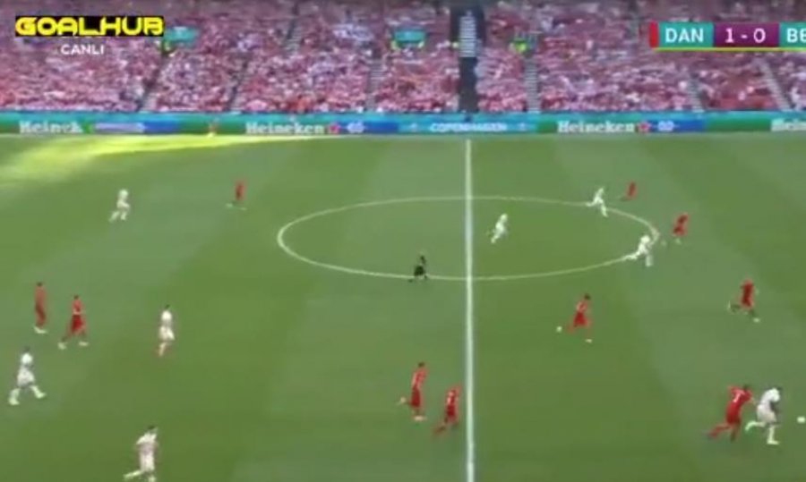 VIDEO/ Zgjohet Belgjika, Hazard barazon rezultatin ndaj Danimarkës