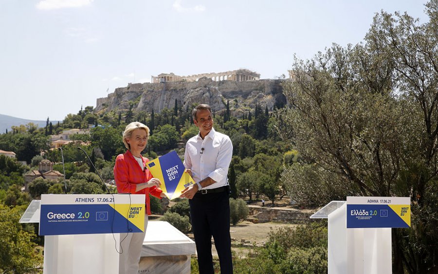 Von der Layen nga Athina: Projekti 'Ellada 2.0' është gjithashtu sukses i Evropës